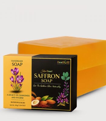 safron goat milk soap