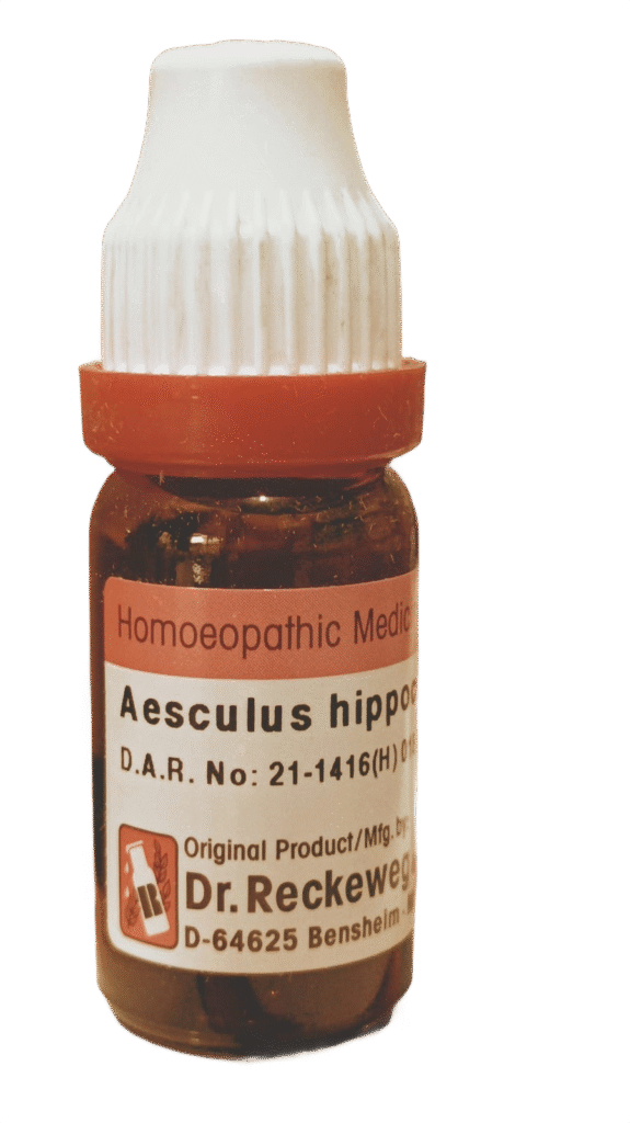 dr Reckeweg Aesculus Hippocastanum homeopathy medicine