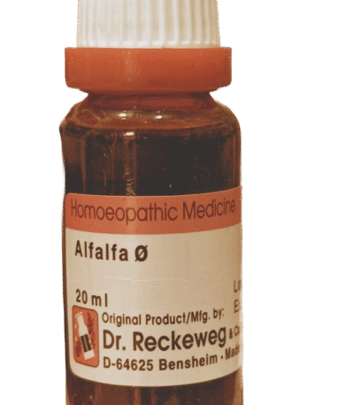 dr Reckeweg Alfalfa homeopathy medicine