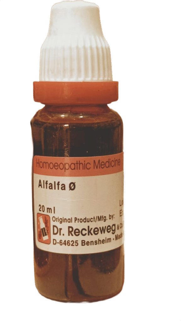 dr Reckeweg Alfalfa homeopathy medicine