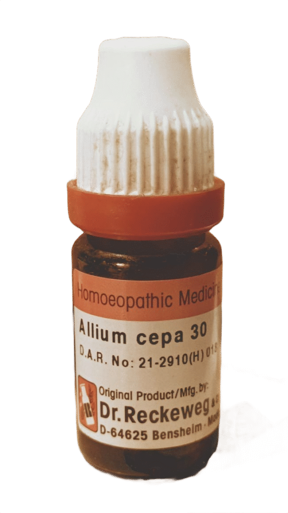 dr Reckeweg Allium cepa homeopathy medicine