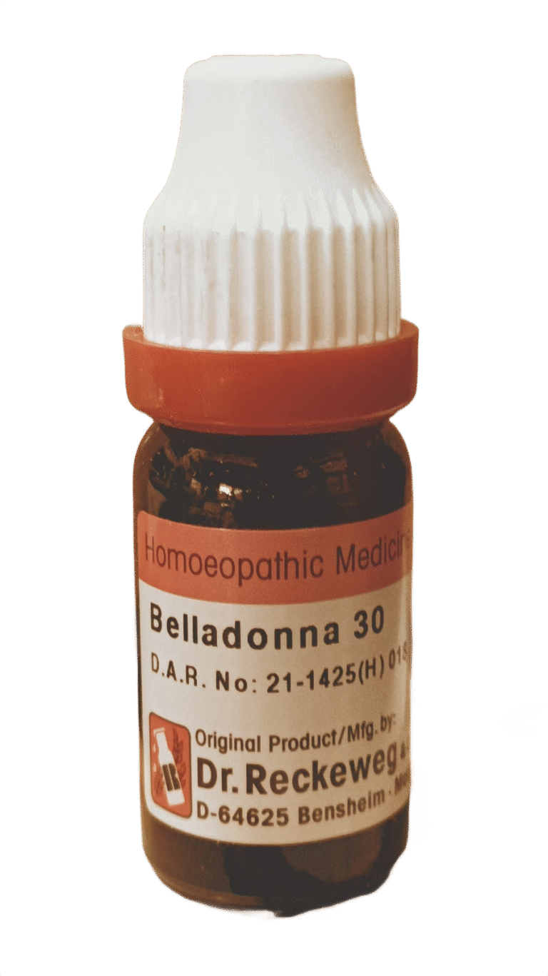 dr Reckeweg Belladonna homeopathy medicine