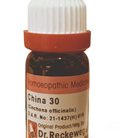 dr Reckeweg china 30 homeopathy medicine