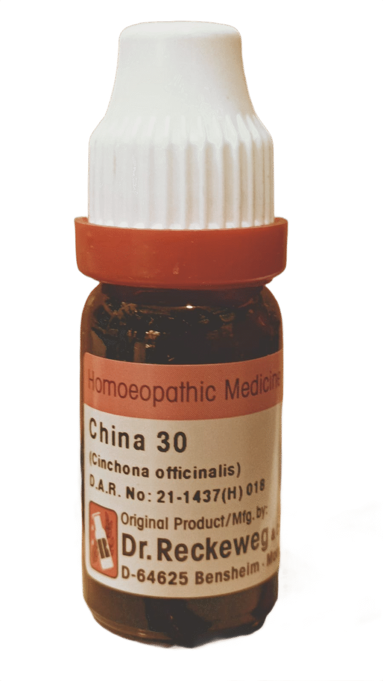 dr Reckeweg china 30 homeopathy medicine